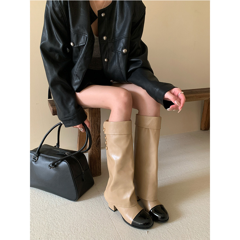 French style small fragrant ro - Knee High Sock Women 评论和价格