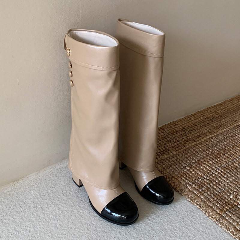 French style small fragrant ro - Knee High Sock Women 评论和价格