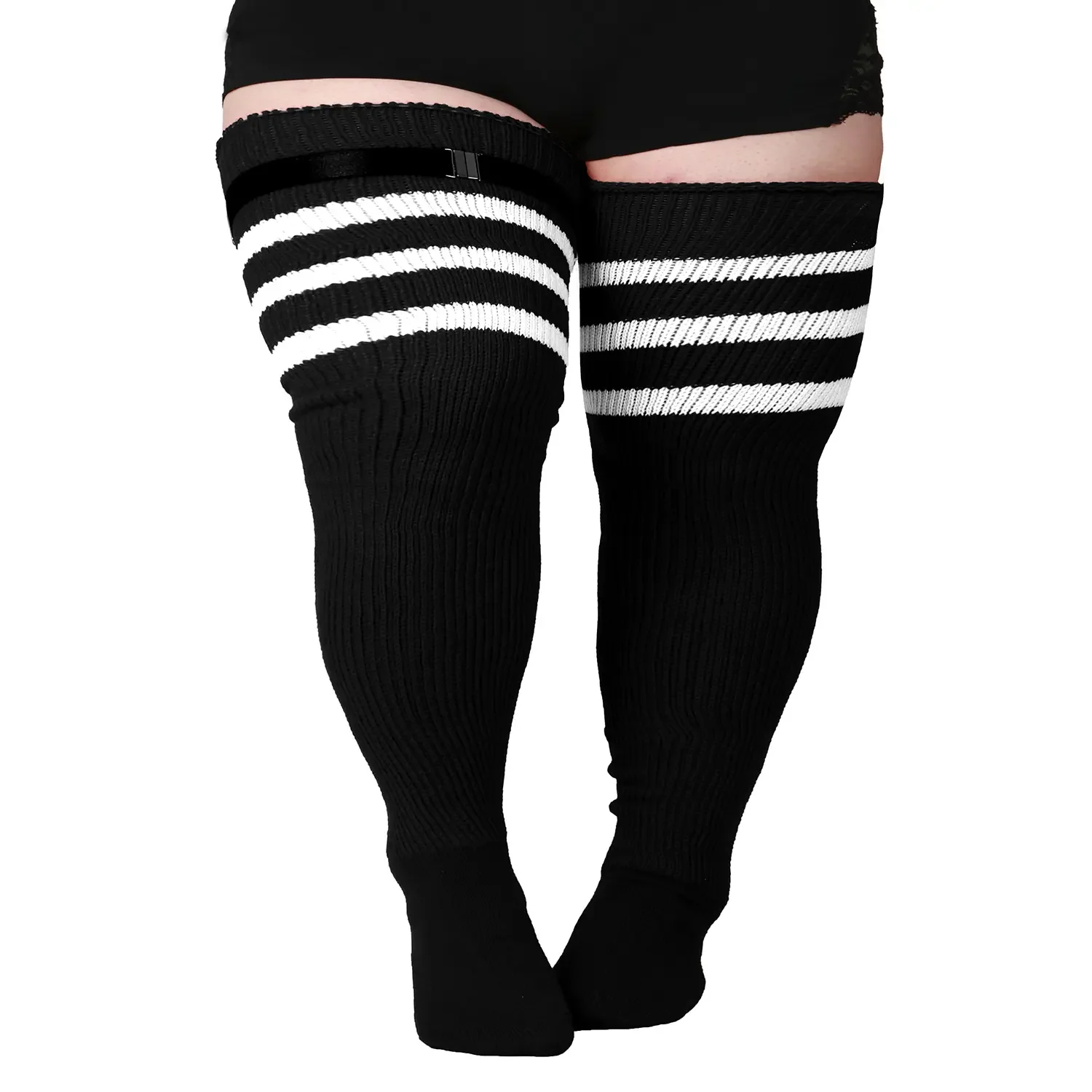 Shinyyep Plus Size Thick Thigh - Knee High Sock Women 评论和价格